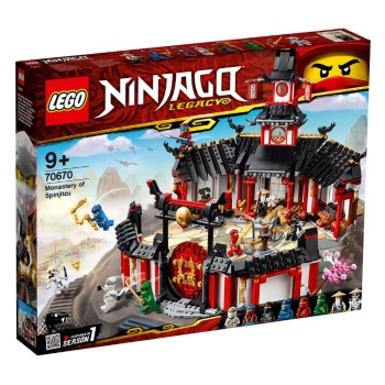 Lego set Ninjago monastery of spinjitzu LE70670-3